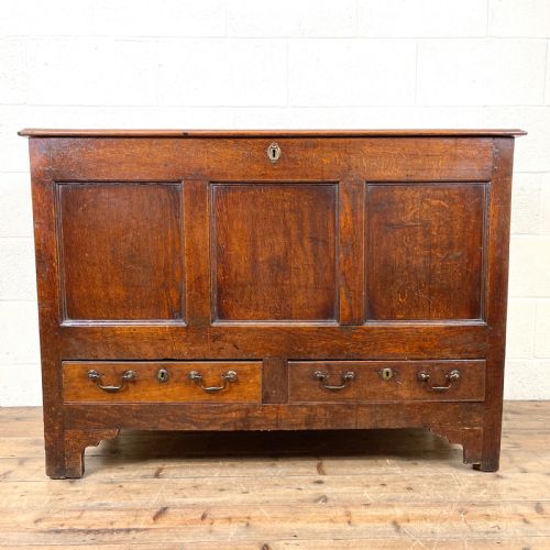 Antique Oak Mule Chest