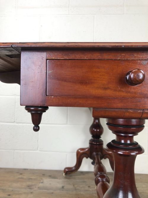 fig 2. Victorian Mahogany Pembroke Table