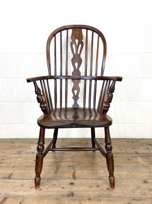 fig 2. Antique Windsor Armchair