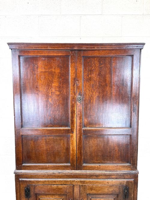 fig 2. Antique Georgian Oak Cupboard