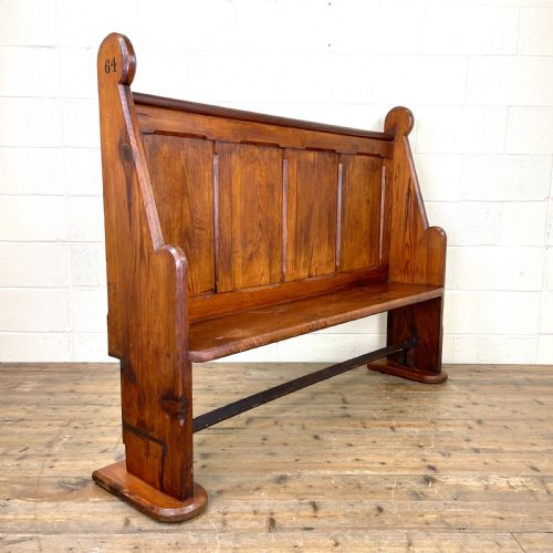 Antique Church Pew