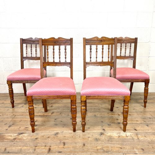 Set of Four Antique Dining Chairs