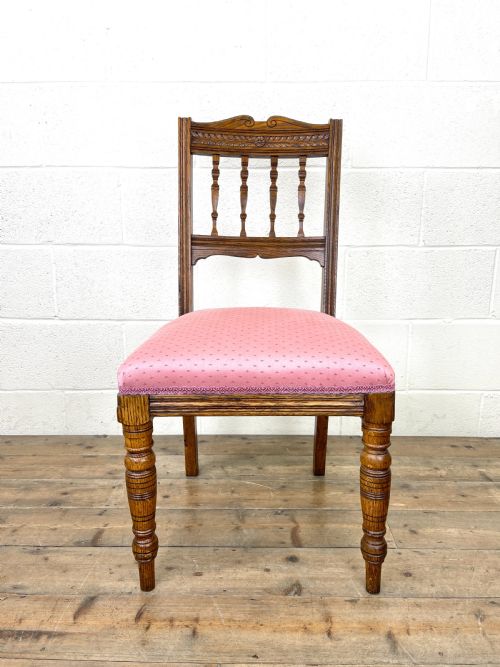 fig 2. Set of Four Antique Dining Chairs