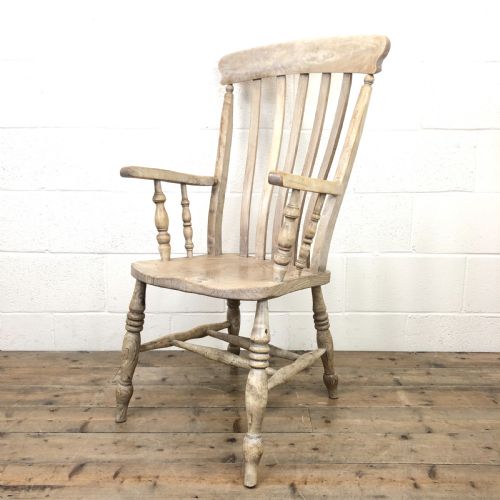Victorian Ash and Elm Country Armchair