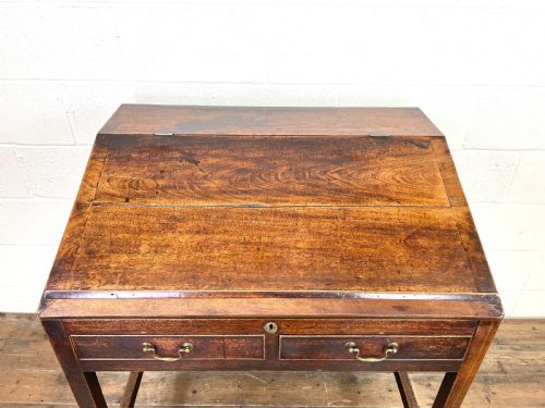 fig 2. ANTIQUE MAHOGANY CLERK’S DESK OR BUREAU