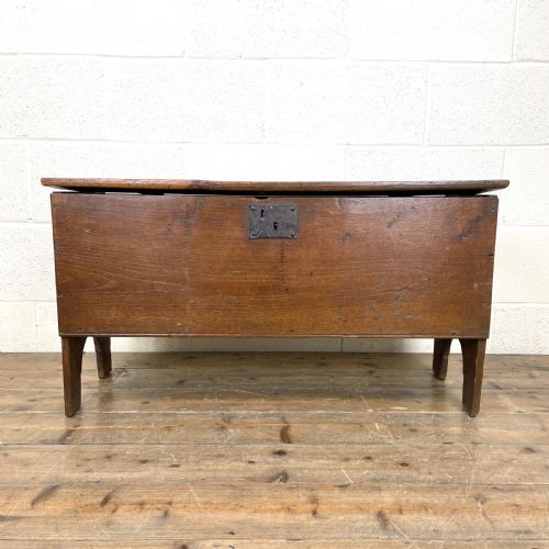Antique Elm Six Plank Chest
