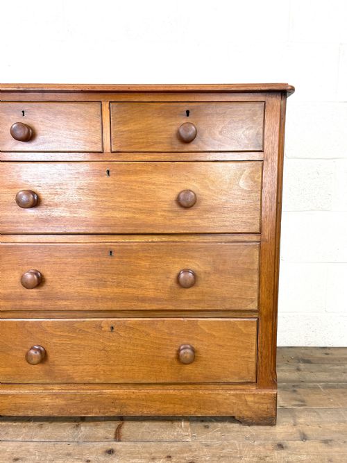fig 2. Antique Mahogany Chest of Drawers