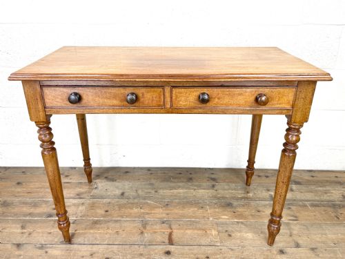 fig 1. Antique Mahogany Side Table