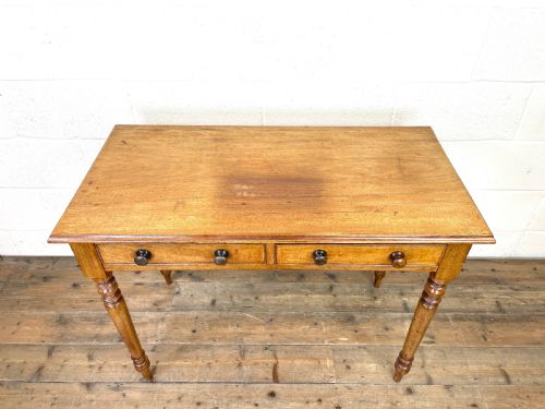 fig 2. Antique Mahogany Side Table