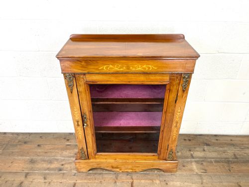 fig 2. Antique Walnut Pier Cabinet
