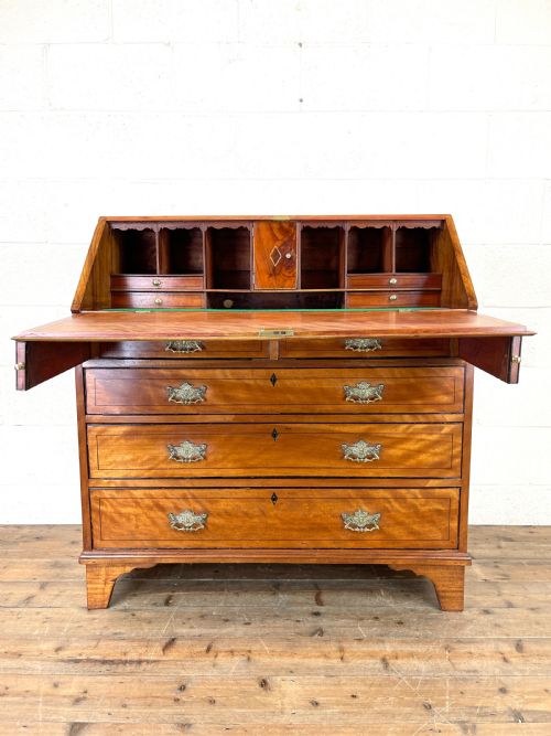fig 3. Antique Satin Birch Bureau