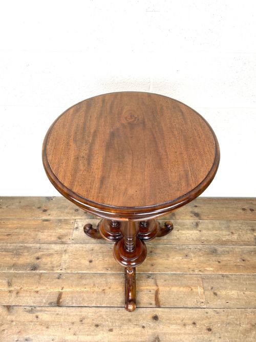 fig 1. Antique Mahogany Wine Table