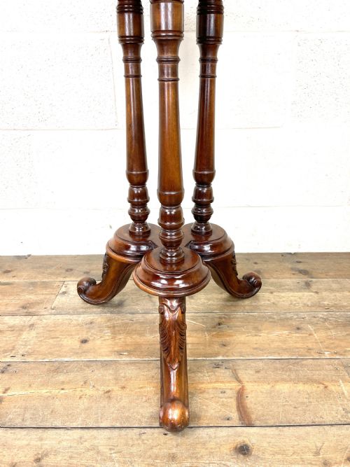 fig 2. Antique Mahogany Wine Table