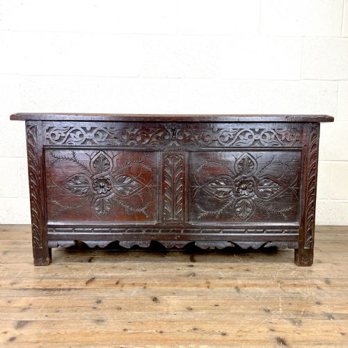 Antique West Country Oak Coffer
