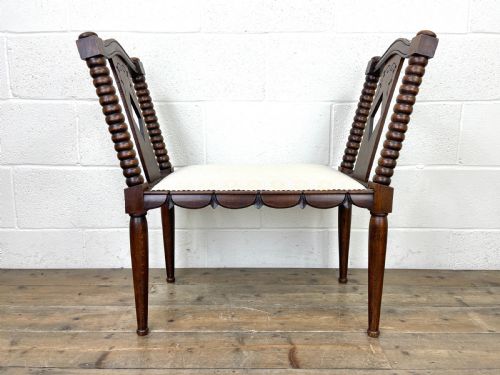 fig 2. Antique Oak Window Seat