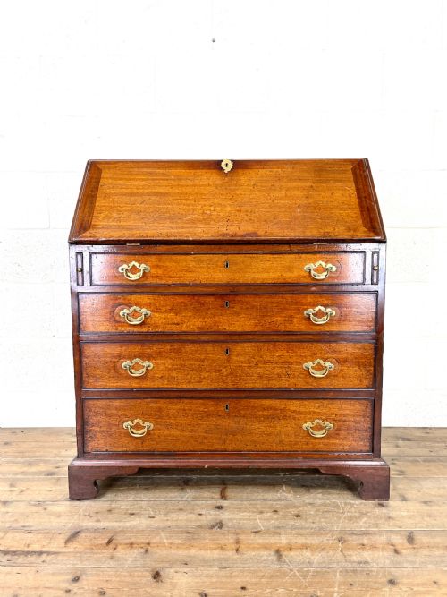 fig 1. Antique Mahogany Bureau