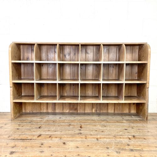Antique 20th Century School Shoe Rack