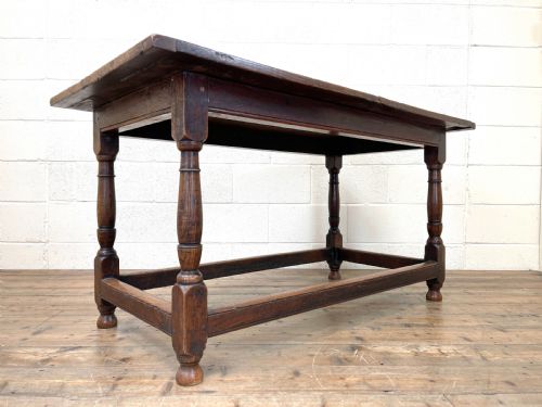 fig 1. 18th Century Antique Joined Oak Console Table