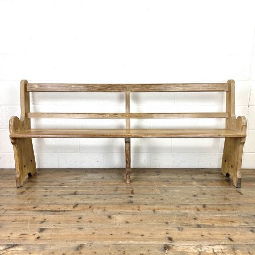 Rustic Pine Bench