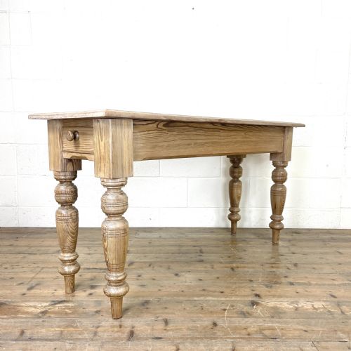 Antique Pitch Pine Table