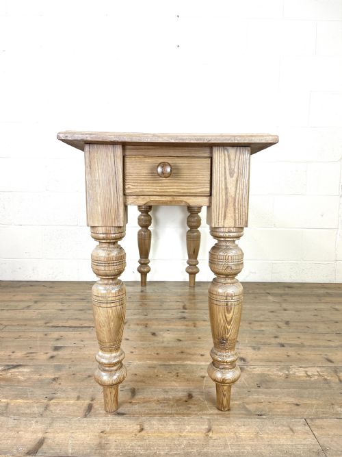 fig 2. Antique Pitch Pine Table 