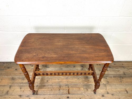 fig 1. Antique Mahogany Side Table