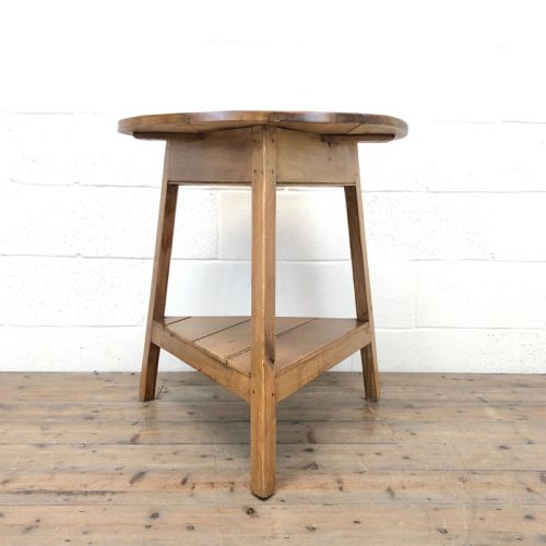 Antique Pine Cricket Table