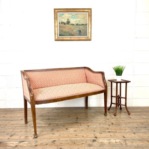 fig 1. Antique Edwardian Parlour Sofa