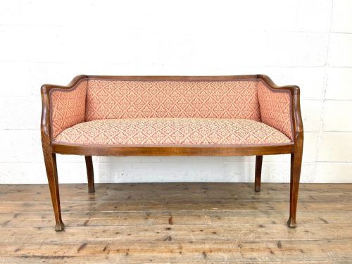 fig 2. Antique Edwardian Parlour Sofa