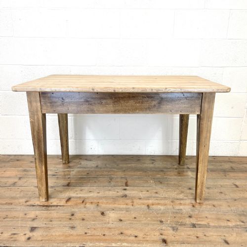 Antique Pine Farmhouse Kitchen Table