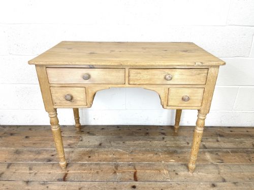 fig 2. Antique Pine Side Table 