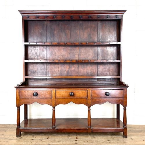 19th Century Welsh Oak Pot Board Dresser