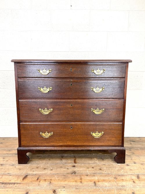 19th Century Antique Oak Chest of Drawers