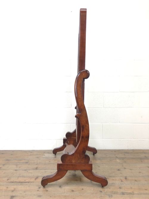 fig 2. Antique Victorian Mahogany Dressing Mirror