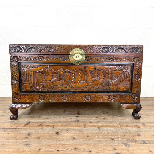 Oriental Camphor Chest or Trunk