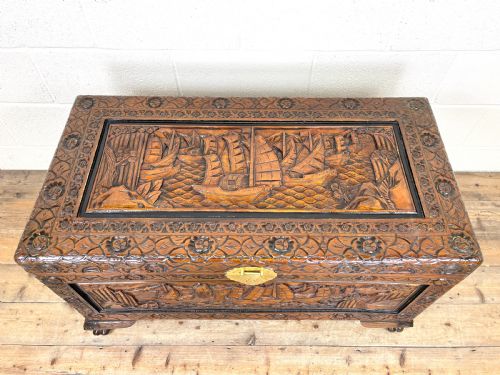 fig 1. Oriental Camphor Chest or Trunk