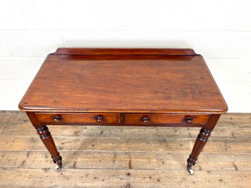fig 2. Antique Victorian Mahogany Side Table