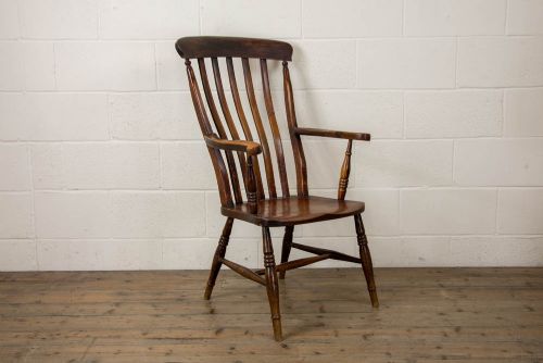 Antique Ash Windsor Armchair