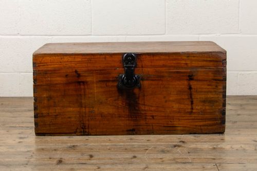 fig 2. Rustic Antique Camphor Wood Chest