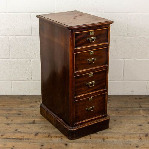 Antique Mahogany Tower of Drawers