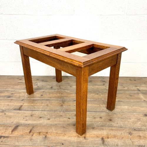 Vintage Oak Hallway Stand