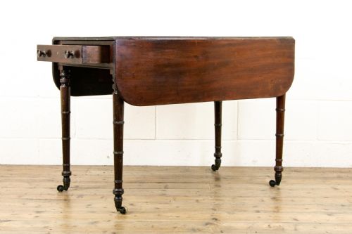 fig 2. Antique Mahogany Pembroke Table
