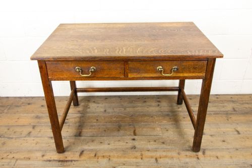 fig 2. Early 20th Century Oak Desk