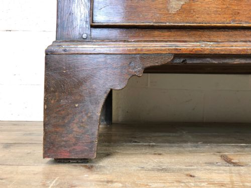 fig 2. Antique Welsh Oak Linen Press Cupboard