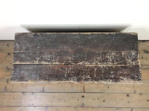 fig 1. Rustic Wooden Storage Chest