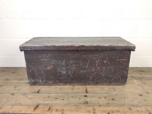 fig 2. Rustic Wooden Storage Chest
