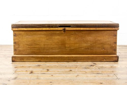 fig 2. Rustic Antique Mixed Woods Trunk