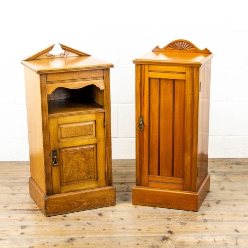 Two Similar Antique Side Cupboards