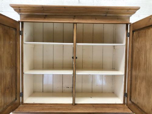fig 2. Antique Pine Kitchen Storage Cupboard
