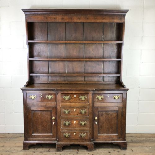 Antique 19th Century Oak Kitchen Dresser